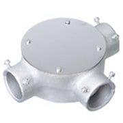 DS6739P [ねじなし電線管用付属品 ねじなし丸型露出ボックス 3方出 E39 1個]