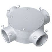 DS6839P [ねじなし電線管用付属品 ねじなし丸型露出ボックス 4方出 E39 1個]