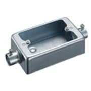 DS71251K [ねじなし電線管用付属品 ねじなし露出スイッチボックス 1コ用2方出 E25 1個]