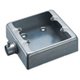 DS72191K [ねじなし電線管用付属品 ねじなし露出スイッチボックス 2コ用1方出 E19 1個]