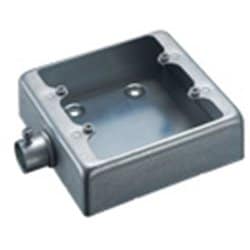 DS72191K [ねじなし電線管用付属品 ねじなし露出スイッチボックス 2コ用1方出 E19 1個]