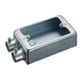 DS74191K [ねじなし電線管用付属品 ねじなし露出スイッチボックス 1コ用片側2方出 E19 1個]