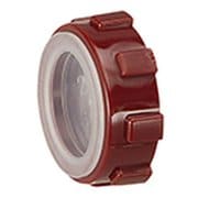 DF1728 [ねじ付き電線管用付属品 キャップ付プラブッシング 厚鋼用 G28 1個]