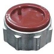 DFZ1554 [ねじ付き電線管用付属品 キャップ付絶縁ブッシング 厚鋼Z用 G54 1個]