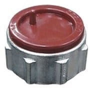 DFZ1582 [ねじ付き電線管用付属品 キャップ付絶縁ブッシング 厚鋼Z用 G82 1個]