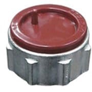 DFZ1504 [ねじ付き電線管用付属品 キャップ付絶縁ブッシング 厚鋼Z用 G104 1個]