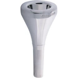 バリトン/トロンボーン（細管）マウスピース Kシリーズ （マーチングブラス専用） 銀メッキ仕上げ KBAR