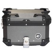 COOCASE アルミトップケース ヘアライン ダークグレー 30L