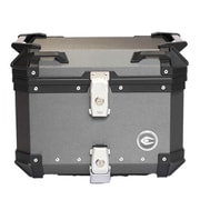 COOCASE アルミトップケース ヘアライン ダークグレー 45L