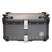 COOCASE アルミトップケース ヘアライン ダークグレー 65L