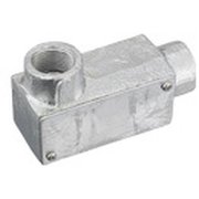 DFZ2216P [ねじ付き電線管用付属品 ユニバーサルLL型 鋳鉄製 厚鋼用 G16 1個]