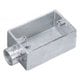 DFZ3016P [ねじ付き電線管用付属品 露出スイッチボックス 1コ用1方出 厚鋼用 鋳鉄製 G16 1個]