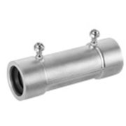 DFZ128W [厚鋼電線管Z用付属品 ねじなし防水カップリング G28 1個]