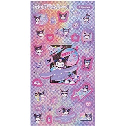 限定 サンリオキャラクターズ 銀ホロシール クロミ 001750-52
