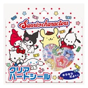 限定 サンリオキャラクターズ クリアハードシール MXレトロ 001751-51