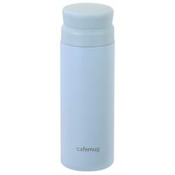 水筒 300ml マグボトル アイスストッパー付 ペールブルー カフェマググレース HC-737