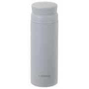 水筒 300ml マグボトル アイスストッパー付 ペールグレー カフェマググレース HC-739