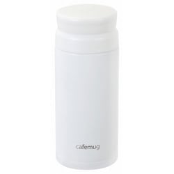 水筒 350ml マグボトル アイスストッパー付 ペールホワイト カフェマググレース HC-742