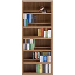 【完成品】書棚 ブックシェルフ コミックシェルフシリーズ リアルウォールナット CBD-75T