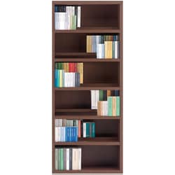 【完成品】書棚 ブックシェルフ コミックシェルフシリーズ レベッカオーク CBR-75T