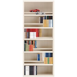 【完成品】書棚 ブックシェルフ コミックシェルフシリーズ ホワイトウッド CBS-75T