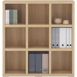 【完成品】書棚 ブックシェルフ ラチスシリーズ キャナルオーク FHC-110L
