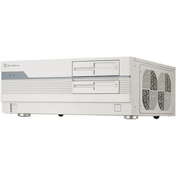 FLP01 横置き型 レトロデザイン PCケース SST-FLP01W