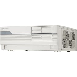 FLP01 横置き型 レトロデザイン PCケース SST-FLP01W