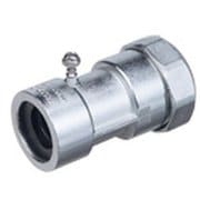 DFZ5522 [ハイフレックス樹脂コート ねじなし防水コンビネーションカップリング 呼びG22-24 1個]
