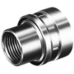 DMF128 [メカフレキ付属品 厚鋼電線管用ストレートカップリング タイプE 呼び28mm 1個]