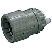 DMP22K [パナフレキエース・パナフレキ付属品 速結コネクタ PF管用 呼び22 ウォームグレイ 1個]