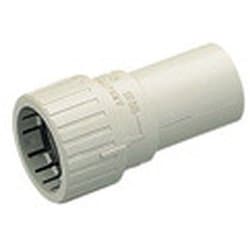 DMP22VN [パナフレキエース・パナフレキ付属品 VEパイプアダプタ PF管用 呼び22-22 クリームグレイ 1個]