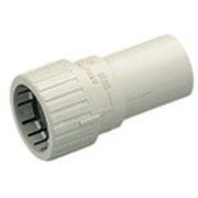 DMP22VN [パナフレキエース・パナフレキ付属品 VEパイプアダプタ PF管用 呼び22-22 クリームグレイ 1個]