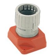 DMP22WN-R [型枠用ブッシング PF管用 呼び22 クリームグレイ 1個]