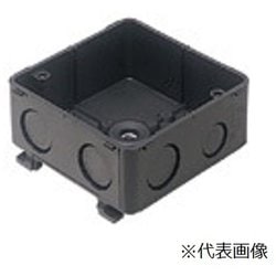 DM4736B [中型四角アウトレットボックス Barクイック 3分スタット付 中薄型 H36 1個]