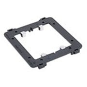 DM57122C [大型四角スイッチカバー（2コ用） ワンタッチ式 平カバー 1個]
