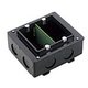 DM4912B [埋込スイッチボックス 13ミリカバー付 ノックアウト付 Barクイック 2コ用 1個]
