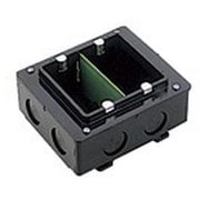 DM4912B [埋込スイッチボックス 13ミリカバー付 ノックアウト付 Barクイック 2コ用 1個]