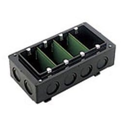 DM4914B [埋込スイッチボックス 13ミリカバー付 ノックアウト付 Barクイック 4コ用 1個]
