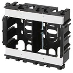 DM80202 [住宅用スイッチボックス標準型 2コ用 T16・CD16用 セパレータ付・木ねじなし 1個]