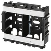 DM80202 [住宅用スイッチボックス標準型 2コ用 T16・CD16用 セパレータ付・木ねじなし 1個]