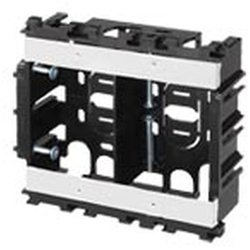 DM80203 [住宅用スイッチボックス標準型 2コ用 T16・CD16用 セパレータ付・木ねじ2本付 1個]