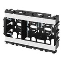 DM80303 [住宅用スイッチボックス標準型 3コ用 T16・CD16用 セパレータ付・木ねじ2本付 1個]