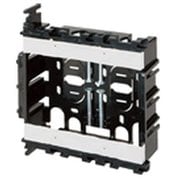 DM81200 [住宅用スイッチボックス標準型フランジ付 2コ用 T16・CD16用 木ねじなし 1個]