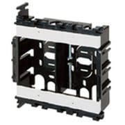 DM81202 [住宅用スイッチボックス標準型フランジ付 2コ用 T16・CD16用 セパレータ付・木ねじなし1個]