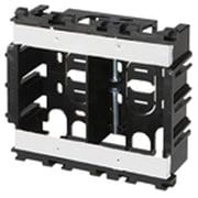 DM82202 [住宅用スイッチボックス浅型 2コ用 T16・CD16用 セパレータ付・木ねじなし 1個]