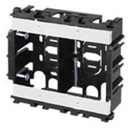 DM82203 [住宅用スイッチボックス浅型 2コ用 T16・CD16用 セパレータ付・木ねじ2本付 1個]
