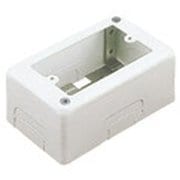 DZB271KW [メタルモール 1コ用スイッチボックス A型・B型共用 深型 ホワイト 1個]