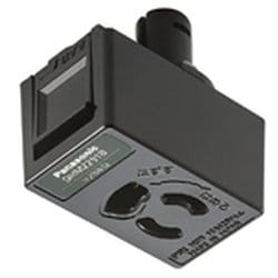 DHM2291B [OSライン 抜け止めコンセントプラグ アース付 S型 ブラック 1個]