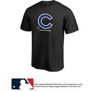 ML01-24FW-0201-BLK-XL [Fanatics MLB Tokyo Series Event Team Logo Tees シカゴ・カブス ブラック XLサイズ]